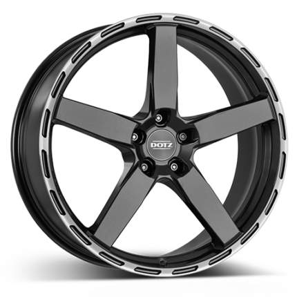 DOTZ MarinaBay dark gunmetal/polished lip