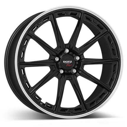 DOTZ Sonoma dark Black matt/polished lip