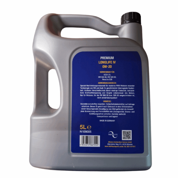 Premium Longlife IV 0W-20(1)