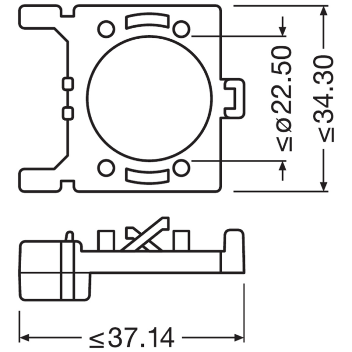 Osram Montagehalterung 64210DA02 1