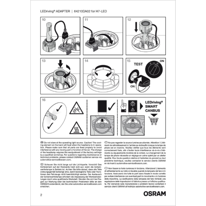 Osram Montagehalterung 64210DA02 7